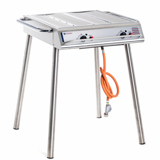 Hendi Professional gas grill XANTOS 2 gratings 10kW