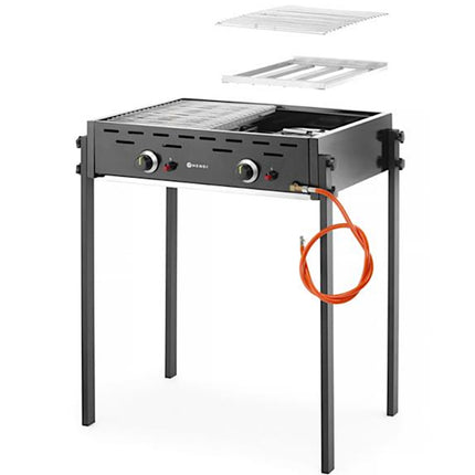 Hendi MASTER PRO BLACK gas grill 790 x 560 mm 11.6 kW – image 2