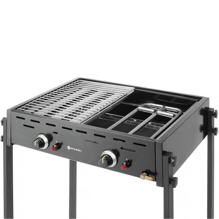 Hendi MASTER PRO BLACK gas grill 790 x 560 mm 11.6 kW – image 3