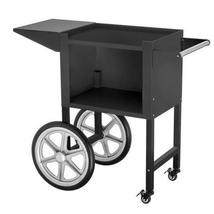 Professional powerful mobile popcorn machine for 230V 1.6kW wheelchair black