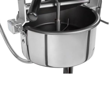 Royal Catering Professional, efficient mobile popcorn machine on a trolley 230V 1.5kW red – image 5