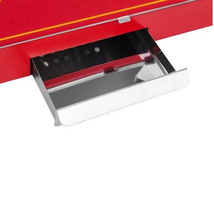 Royal Catering Professional, efficient mobile popcorn machine on a trolley 230V 1.5kW red – image 6