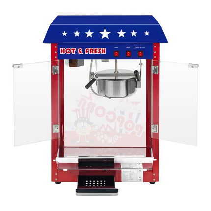 Mobile Popcorn Machine with Wheelchair TEFLON 1600W