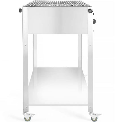 Gas grill "Master Quattro" 4 burners 22kW mobile - Hendi 154908