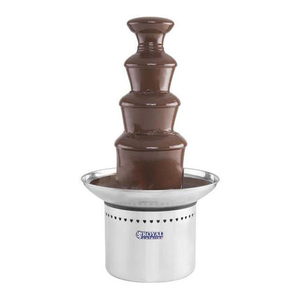 FONDUE tērauda šokolādes strūklaka 4 stāvi 230W 