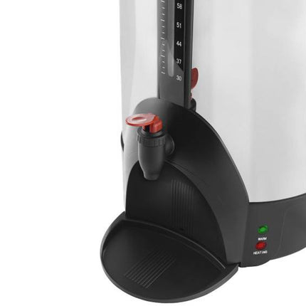 Percolor maker for coffee and tea steel double walls 230V 16L