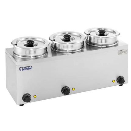 Bemar electric soup heater 450W 230V 3 x 3.8L
