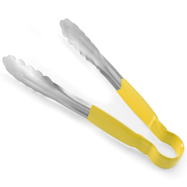 Hendi HACCP food pliers 300 mm yellow