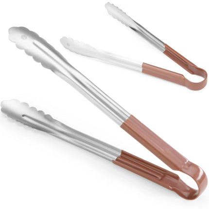 Hendi HACCP 300 mm dish pliers - brown