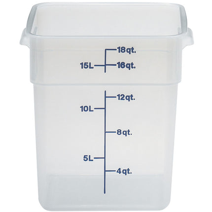 CAMBRO CamSquare food container 17.2 l 256x310x320 mm - transparent