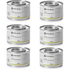 BIO ethanol paste for can warmers 6x200g set - Hendi 194357