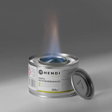 Food heater paste - ethanol can 48 x 200g - Hendi 194546
