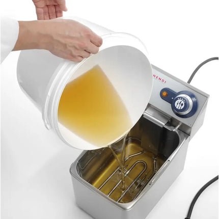 Bucket catering for fries and sauces with lid 11.5 l - Hendi 196007