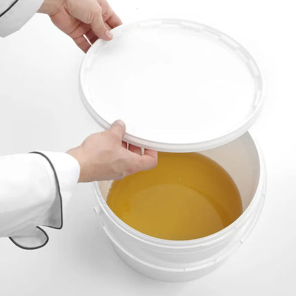 Bucket catering for fries and sauces with lid 11.5 l - Hendi 196007