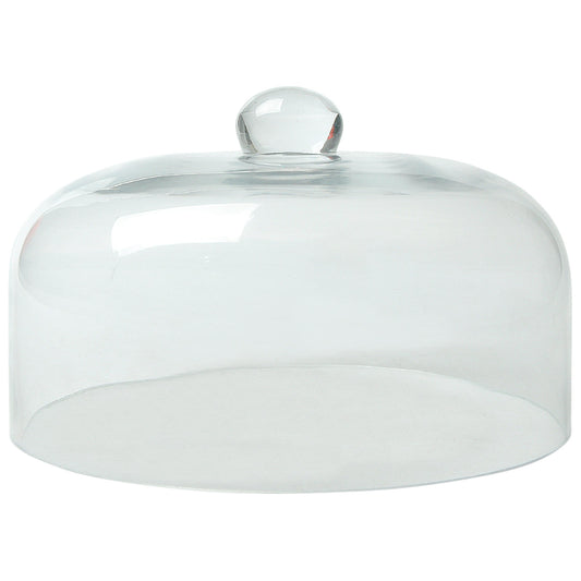 Hendi Glass dome for smoking dishes on a plate