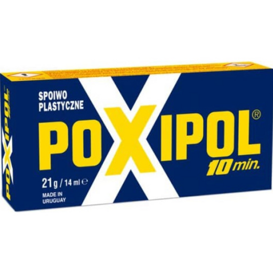 POXIPOL līme - 21g/14ml - metāliska