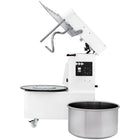 Prismafood Spiral mixer with lifting head and removable bowl, 32 l, 88 kg/h, 400 V, 1100 W