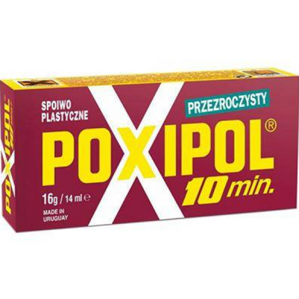 POXIPOL līme - 82g/70ml - caurspīdīga