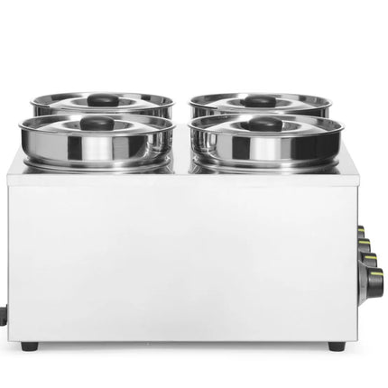 Hendi Bain marie electric heater for dishes, sauces, soups Thermosystem 4 800 W 4 x 4 l – image 4