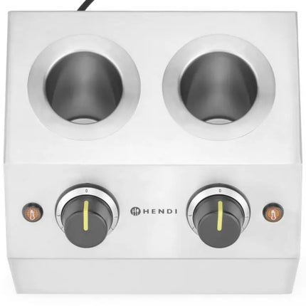 Hendi Electric bottle sauce warmer, double, 2 zones, 2x 650 ml, 200 W – image 5