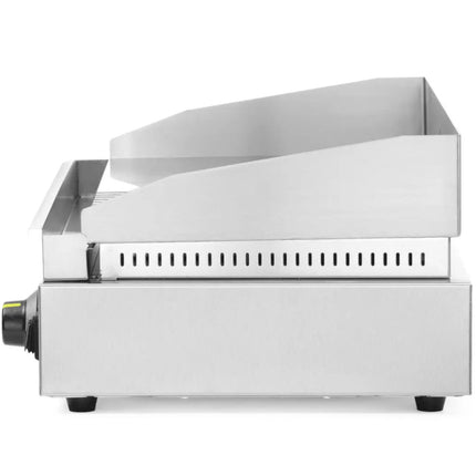 Grilled grill board Profi Line smooth-ribbled for continuous operation 2400W - Hendi 203156