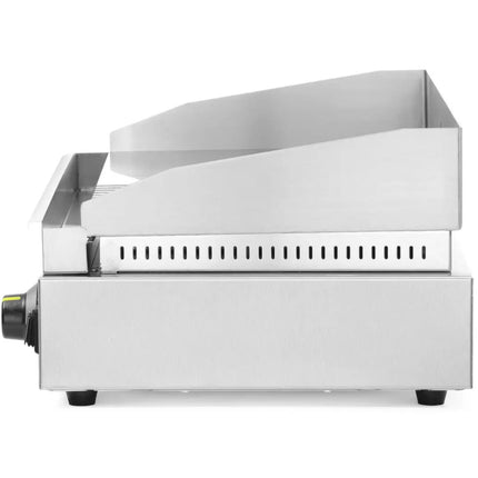 BBQ plate Profi Line smooth-ribbled double for continuous operation 3500W - Hendi 203163