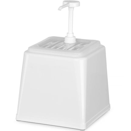 Hendi Dispenser for mayonnaise sauces with 2.5 l pump white – image 3