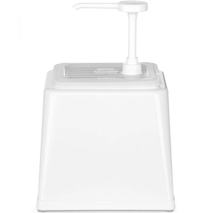 Hendi Dispenser for mayonnaise sauces with 2.5 l pump white – image 4