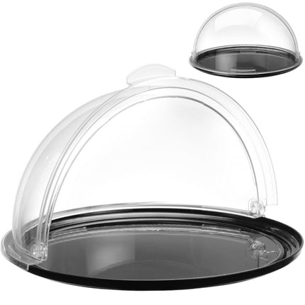 Hendi Buffet display tray round with rolltop lid. 215 mm
