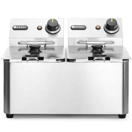 Kitchen Line gastronomy fryer 6kW 230V 2 x 4L - Hendi 205846