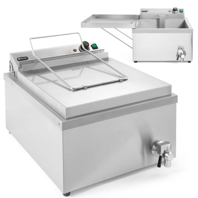 Hendi Fryer Fish Donut Fryer with shelf 12 l 3500 W
