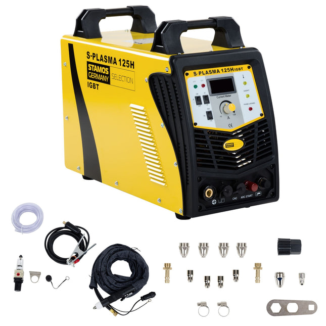 Stamos Germany CNC S-PLASMA 125CNC SELECTION 125A controlled plasma cutter