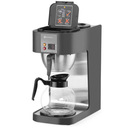 Coffee coffee maker with 1.8L pot for 110/250mm Hendi 208533 filters