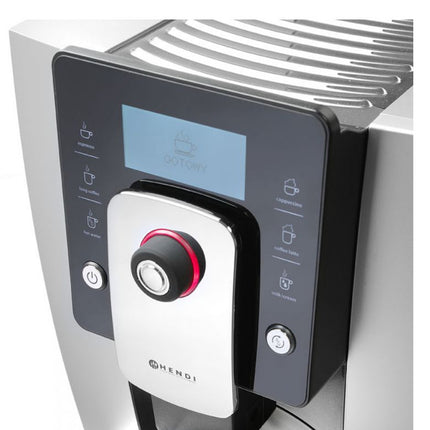 Automatic coffee machine Profi Line silver Hendi 208953