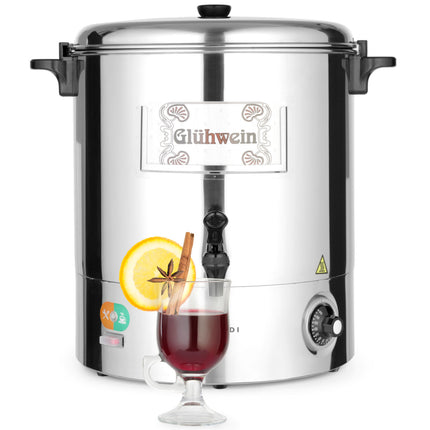 Water heater hot water hot steel wine 2200W 28L - Hendi 209905