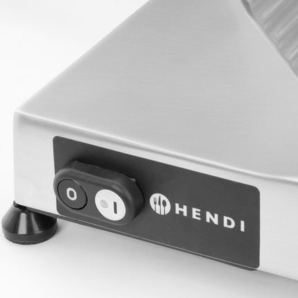 Hendi Electric slicer for cold meats, cheese, diameter. 250mm 220W – image 9