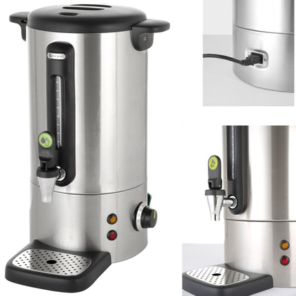 Hendi Unit of stainless steel tap-free coffee heater UNIQ 10 l