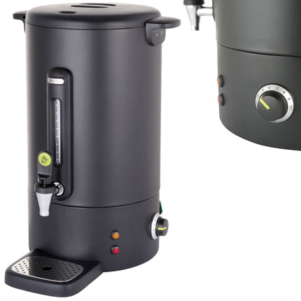 Hendi Water heater for coffee with unbathing tap black UNIQ 16 l