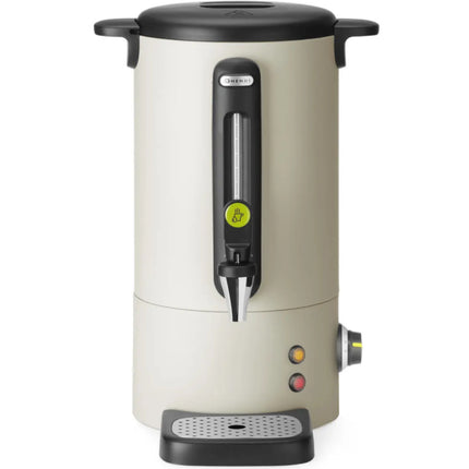 Hendi Mulled wine water boiler with tap and drip tray UNIQ 9 l 950 W - light gray – image 2