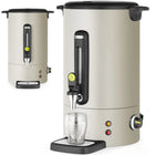 Hendi Mulled wine water boiler with tap and drip tray UNIQ 16 l 1650 W - light gray
