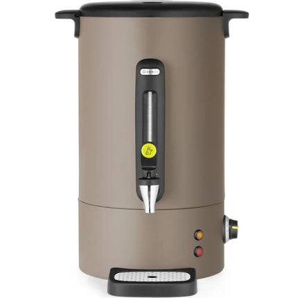 Hendi Mulled wine water boiler with tap and drip tray UNIQ 16 l 1650 W - taupe – image 2