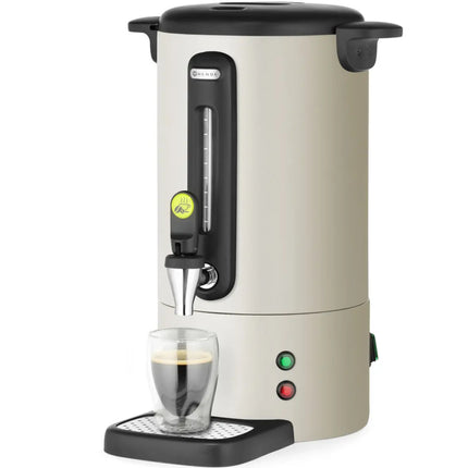 Hendi UNIQ coffee maker with drainer tap 7 l 1050 W - light gray – image 3