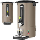 Hendi UNIQ coffee maker with drainer tap 7 l 1050 W - taupe