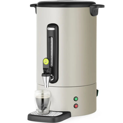 Hendi UNIQ coffee maker with drainer tap 14 l 1750 W - light gray – image 3
