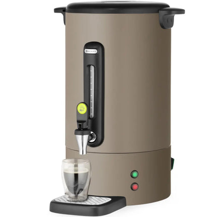 Hendi UNIQ coffee maker with drainer tap 14 l 1750 W - taupe – image 3