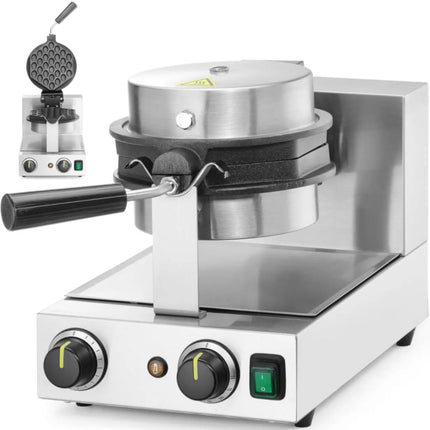 Hendi Rotary waffle maker for Bubble Waffles, diameter. 170mm 1500W