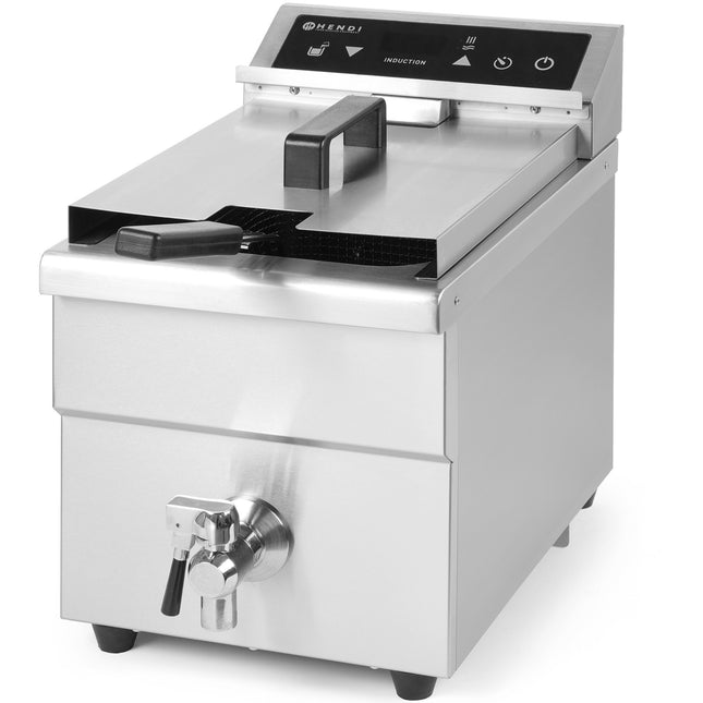 Inductor fryer with Kitchen Line 8L Hendi 215012