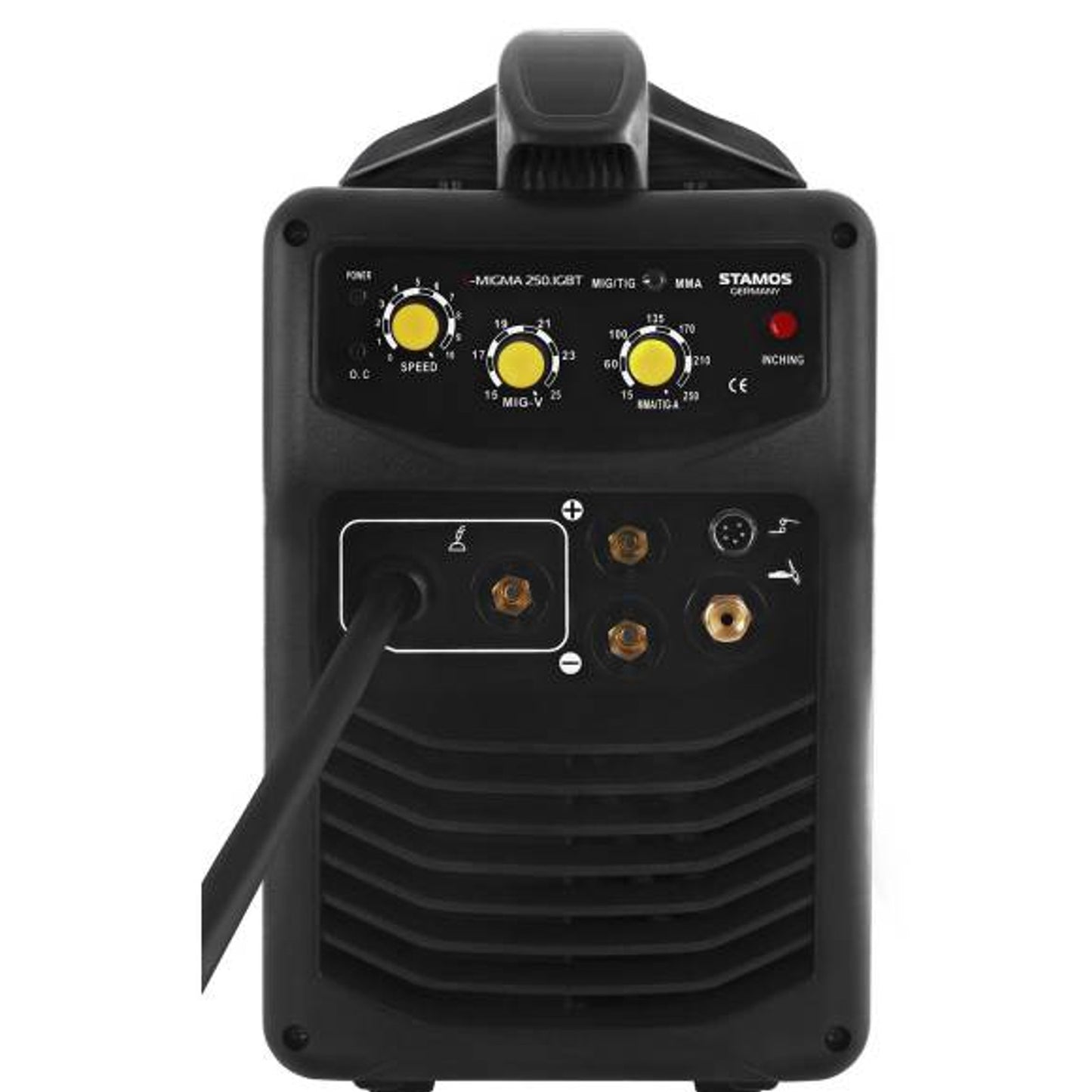 Stamos Germany Semi-automatic welding machine migomat TIG MIG/MAG MMA 250A IGBT Stamos Germany + 5kg wire – image 5