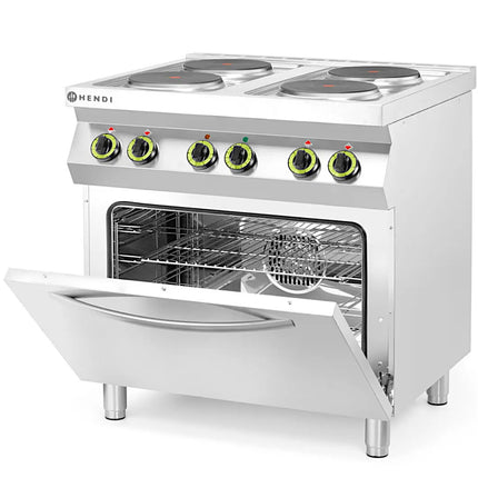 Hendi Electric cooker 4 plates with convection oven GN1/1 Kitchen Line - Hendi 225936 – image 4