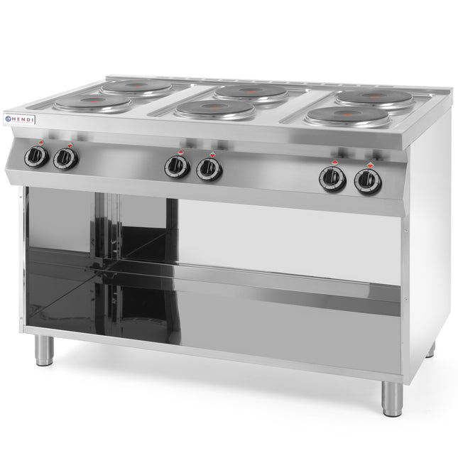 Electric kitchen freestanding on steel basis 6 x 2.6kW width 120cm
